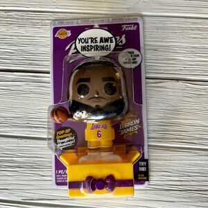 Funko Popsies Lebron James LA Lakers Message Figurine